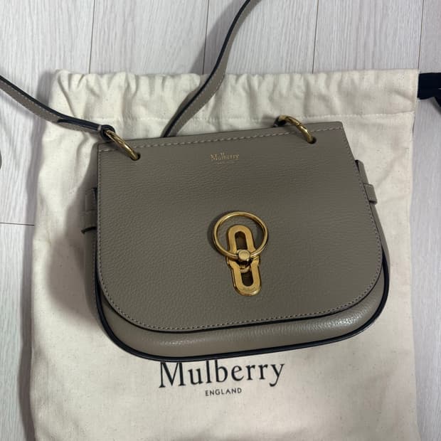 멀버리 앰벌리사첼백 스몰 그레이