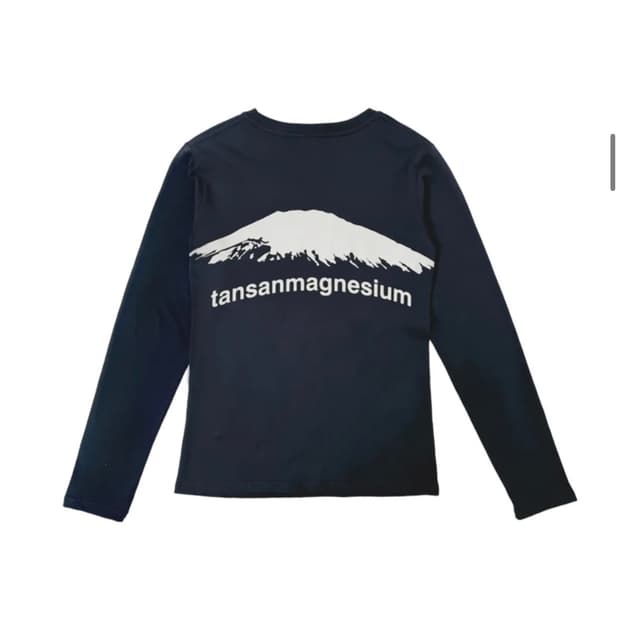 탄산마그네슘 마운틴 롱슬리브 네이비 우먼