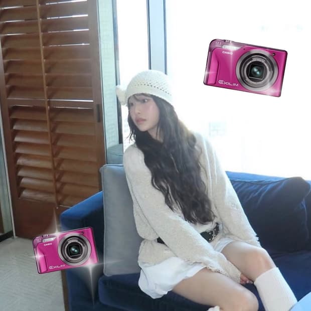 (츄 디카/비네팅황변x) Casio 카시오 h10  🌸메이크업 모드🌸