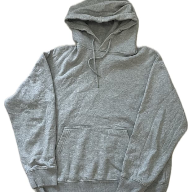 스파오 회색 후드티
