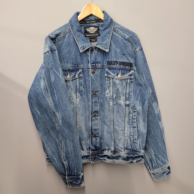 Harley Davidson 할리데이비슨 이글 데님 자켓