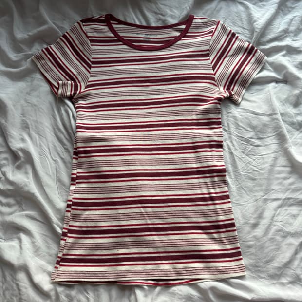 브랜디멜빈 단가라 반팔