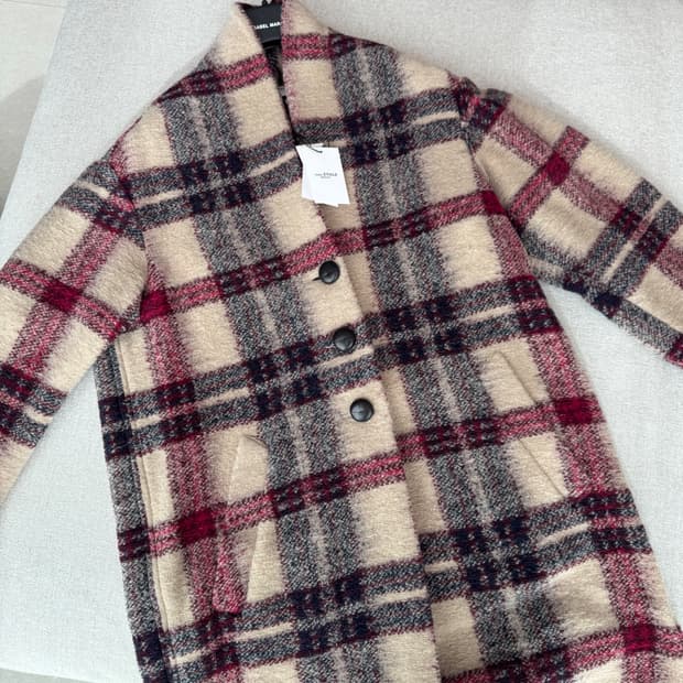 새상품) 이자벨마랑 에뚜왈 가브리엘 울 코트 22AMA1297-22A01