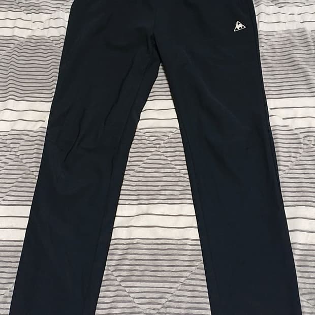 르꼬끄 슬림 밴딩블랙팬츠 31인치 기장97