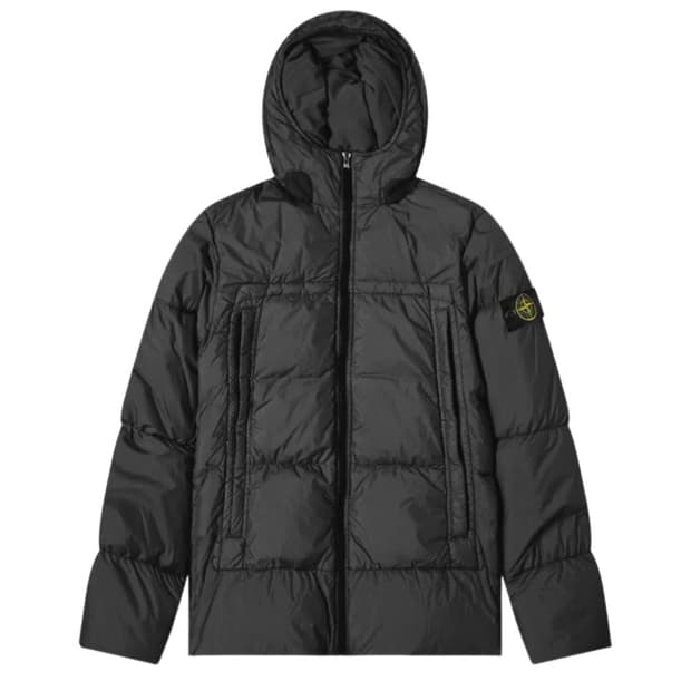 스톤아일랜드 20FW 후드 크링클랩스 패딩 XL