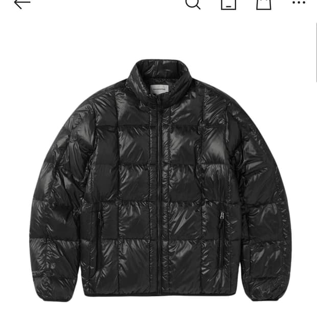 디네댓 경량패딩 M