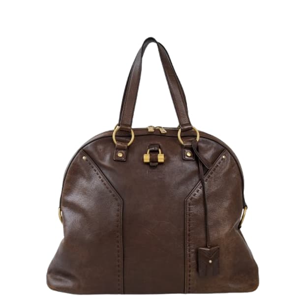 정품 생로랑(입생로랑) 뮤즈백 브라운 라지