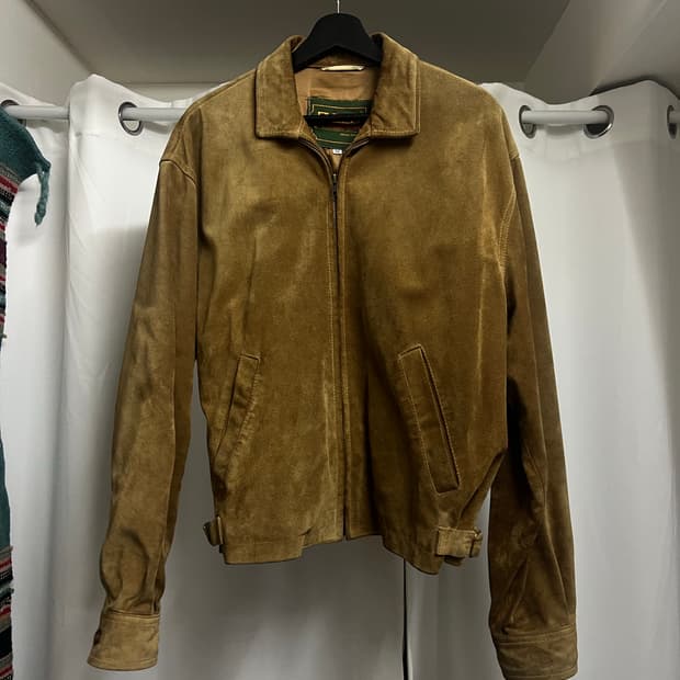 80s 스웨이드 자켓  