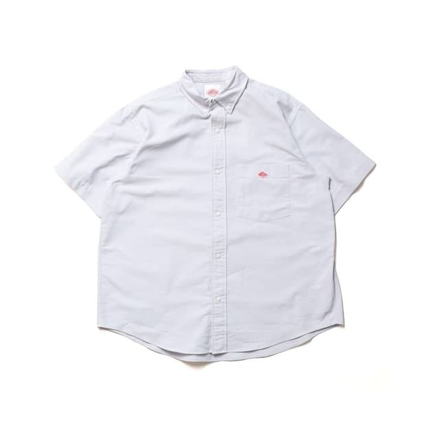 단톤 Danton Logo Half Sleeve Shirt 

