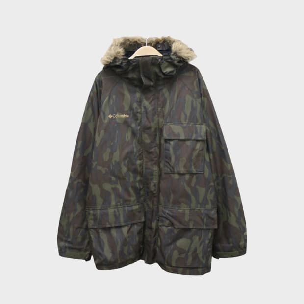 콜롬비아 밀리터리 야상 패딩 61075