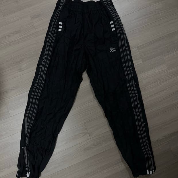 아디다스 알렉산더왕 쭈글이 팬츠 S