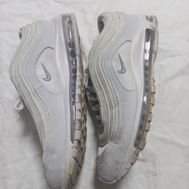 나이키 에어맥스 97 화이트 운동화 280
