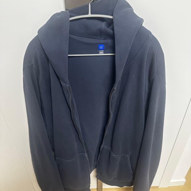 (XXL) 이지갭 후드 집업 네이비