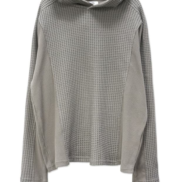 이그노타 CORR:13 PANELED HOODIE DEEP BEIGE