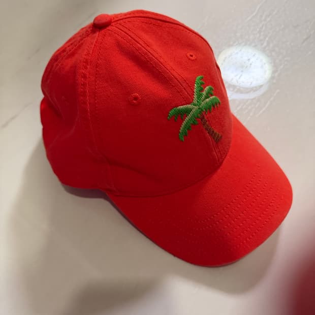 HARDING-LANE 팜트리 자수 캡