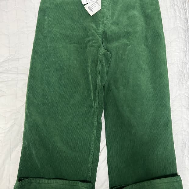 25aw 오라리 다이 핀스 워시드 와이드 5p 코듀로이 팬츠