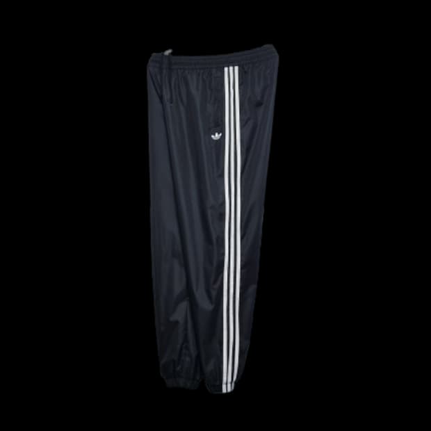 남성 아디다스 OG 불꽃 슈퍼스타 우븐 트랙 팬츠 바지 트레이닝복 검정