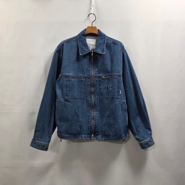 0776 에스피오나지 ESPIONAGE 데님 집업 자켓 / XL