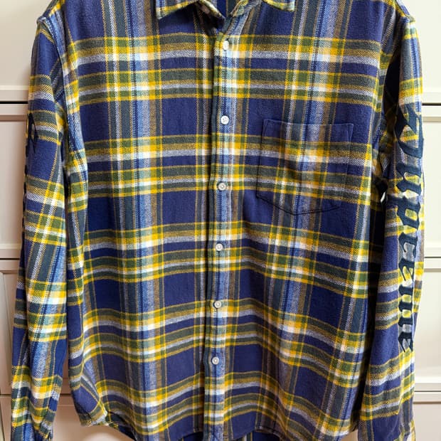 슈프림 플란넬 셔츠