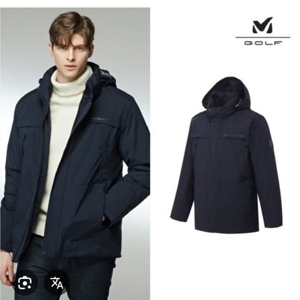 밀레골프 24FW 최신상 고기능성 헤비 덕다운 패딩  100