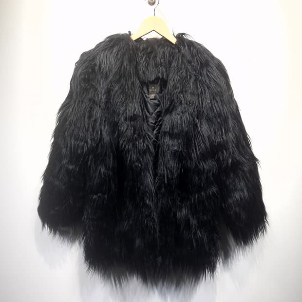 딘트 DINT 페이크 퍼 자켓