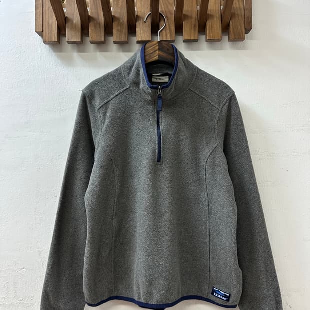 L.L.Bean 엘엘빈 로고 플리스 하프집업