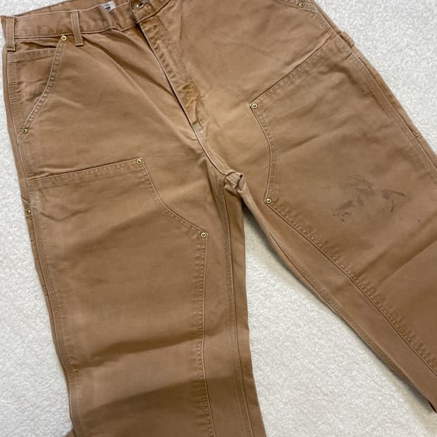 칼하트 B01 BRN 더블니 USA