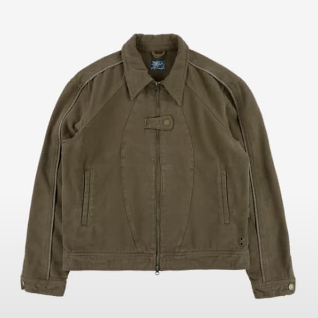 더콜디스트모먼트 웨스턴 자켓 브라운