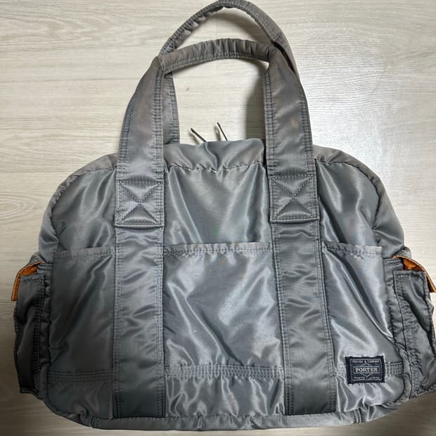 PORTER 요시다 포터 탱커 보스턴백 더플백 실버 그레이