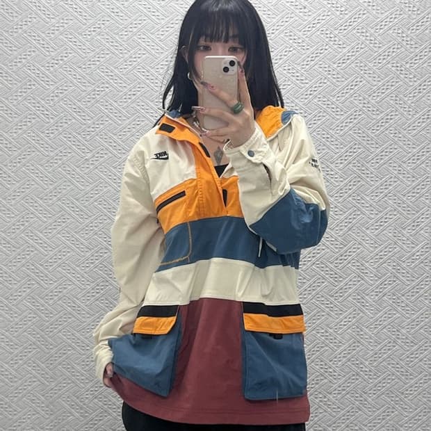 나이키 올드스쿨 레트로 트러커 바람막이 아노락 XL C11957