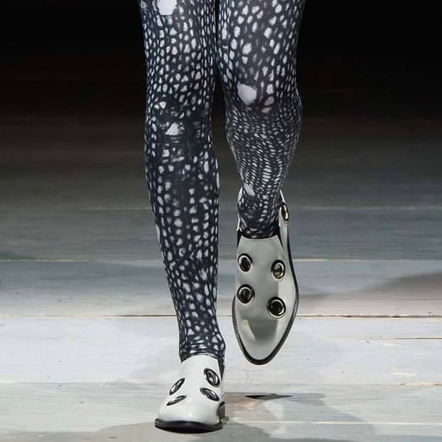 Archive Hole Eyelet Detail Shoes