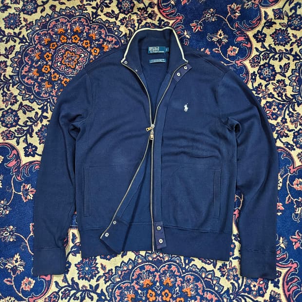 폴로랄프로렌 빈티지 투웨이 집업 가디건 자켓 L size