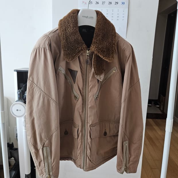 더블알엘 플라이트자켓 L