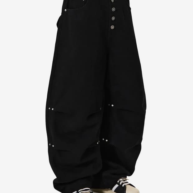 OY 오와이 Tuck wide volume pants 와이드 팬츠