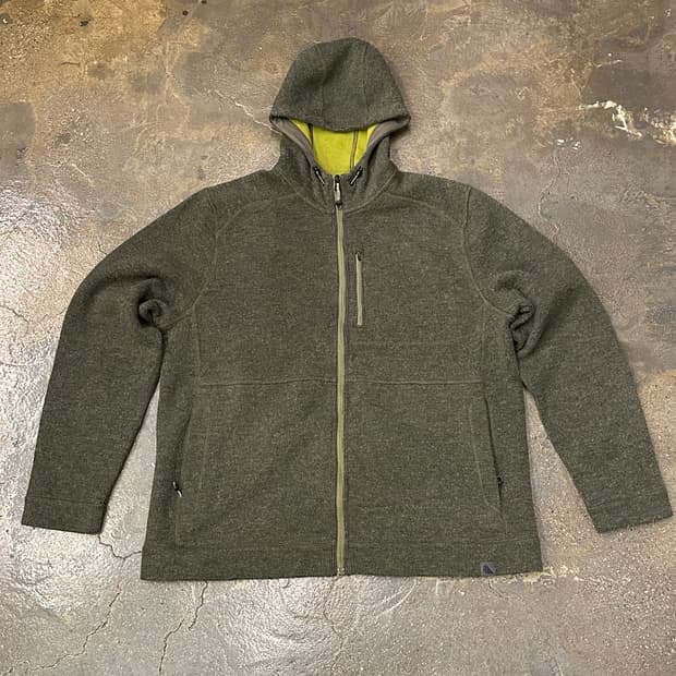 LL bean 엘엘빈 니트 후디드 집업 XL