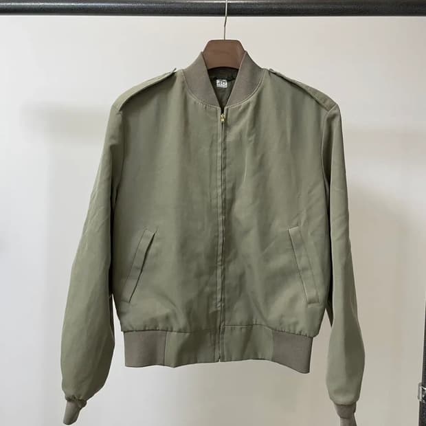 (40) 00's USA usmc 미해병 오피서 봄버 자켓