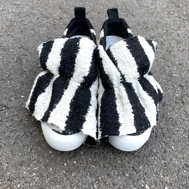 MSGM 트위드 스니커즈