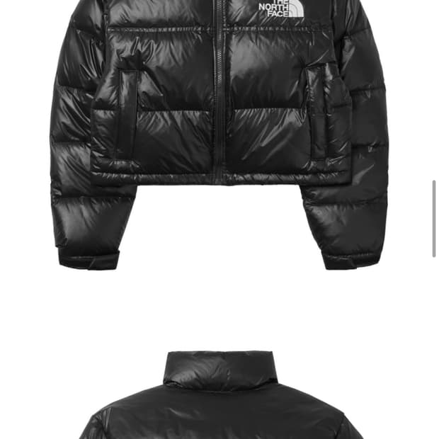 노스페이스 눕시 숏 자켓 s