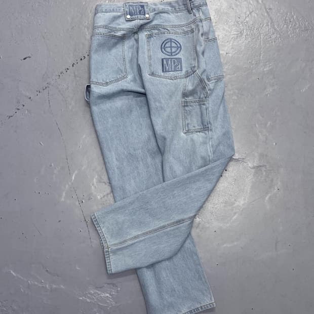 MPa PAINTER DENIM PANTS (STEEL BLUE)