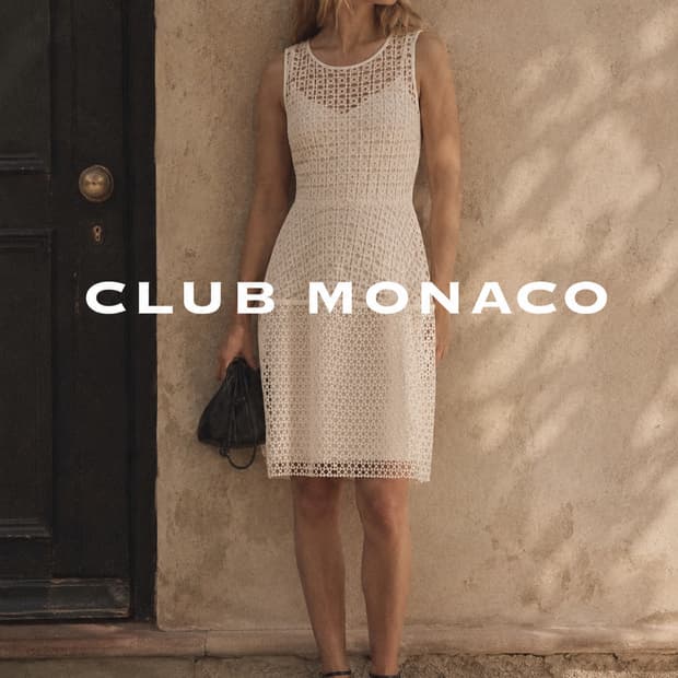 클럽모나코(CLUB MONACO) 화이트 레이스 원피스