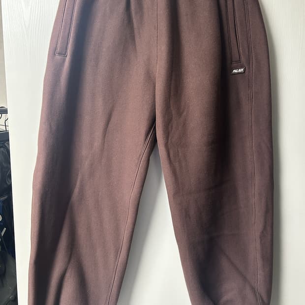 팔라스 조거팬츠 브라운