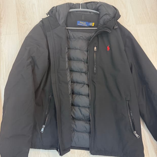 폴로 패딩 qr