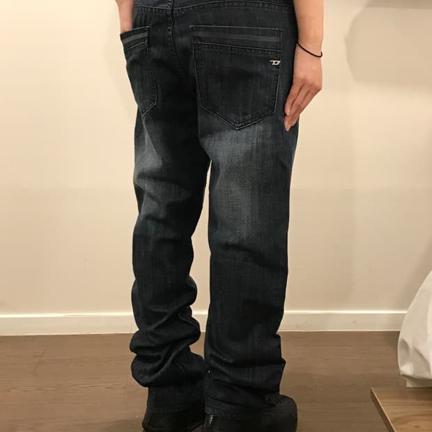 디젤 워싱 데님 팬츠