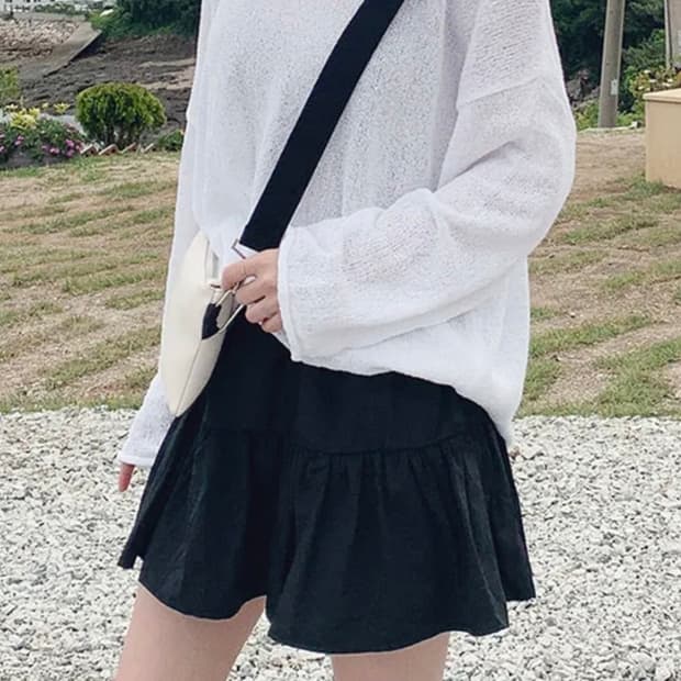 *무료배송* 캉캉 바스락 밴딩 치마