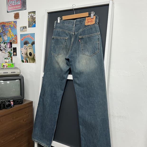 00s Levis 리바이스 569 루즈 스트레이트 데님 팬츠