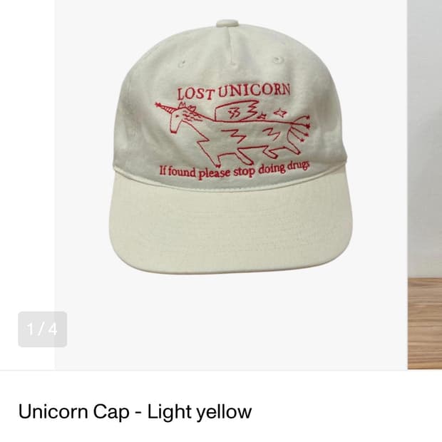 마스컴퍼니 유니콘 캡