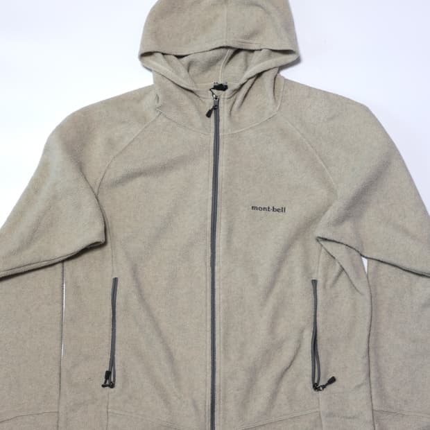 Mont-bell Oatmeal Fleece hoodie