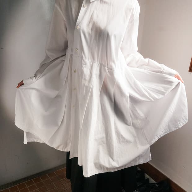 꼼데가르송 셔츠 원피스