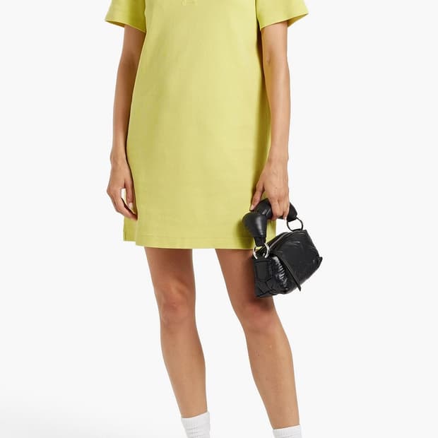 메종키츠네 코튼 피케 미니 원피스