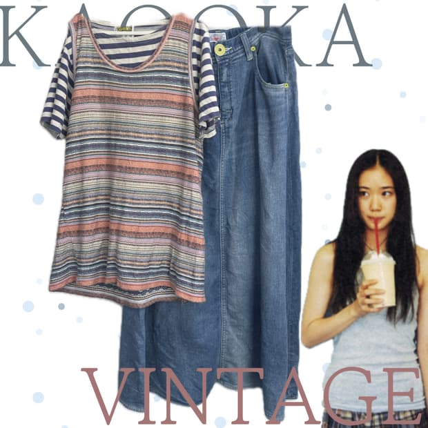🪇하구미의 풍경 스케치 코디세트🪇괴짜 단가라 에스닉 보헤미안 그런지